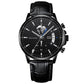 Montre à quartz lumineuse et étanche pour homme