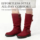 👢 50% OFF MAINTENANT ! 🔥 Bottes en Daim Chica pour Femmes - Style Européen & Semelle Antidérapante, Confort Toute la Journée 🍂✨