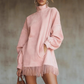 【S-3XL】💖Robe à manches longues et franges🔥Achetez 2 livraison gratuite