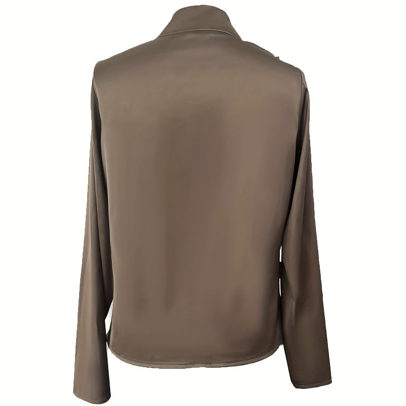 Haut élégant et tendance à col en V pour femme