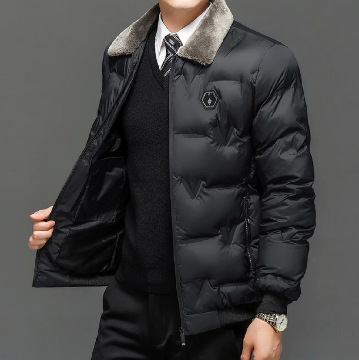 ✨ Veste thermique Explorer pour homme – Chaude, résistante et élégante sans effort
