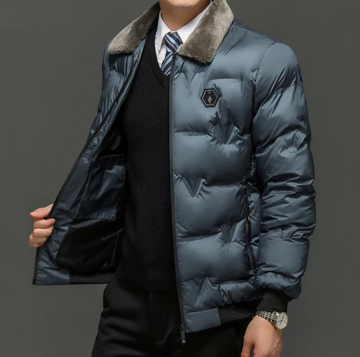✨ Veste thermique Explorer pour homme – Chaude, résistante et élégante sans effort