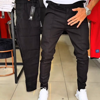 🔈🔈60 % DE RÉDUCTION🔥👖Herren Slim-Fit Hose mit verstellbarem Bund