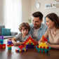 🧩50% DE RÉDUCTION🧲Jeu de Construction Magnétique 60+ Pièces – Aimants Puissants, 6 Faces, Sac de Rangement, Couleurs Vives, Idéal 7-14 ans, STEM🎁