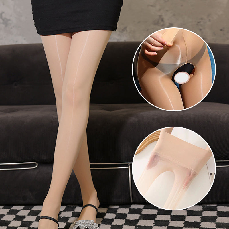💖Collants transparents taille haute pour femmes