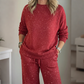 🔥Ensemble 2 pièces pour femme comprenant un pull à paillettes et un pantalon
