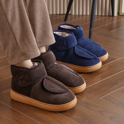 Chaussons chauds, doux et antidérapants