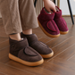 Chaussons chauds, doux et antidérapants