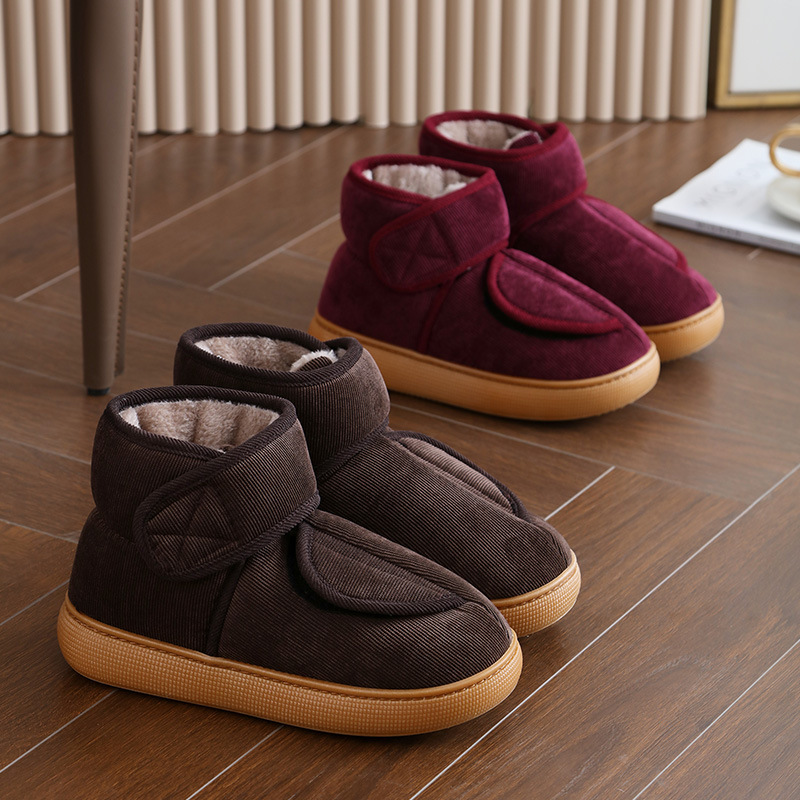 Chaussons chauds, doux et antidérapants