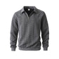 👕 60% DE RÉDUCTION! 🔥 Pull-Over Décontracté à Demi-Zip & Torsades pour Homme – Look Chic, Tissu Doux & Idéal pour la Mi-Saison 🧶