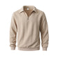 👕 60% DE RÉDUCTION! 🔥 Pull-Over Décontracté à Demi-Zip & Torsades pour Homme – Look Chic, Tissu Doux & Idéal pour la Mi-Saison 🧶