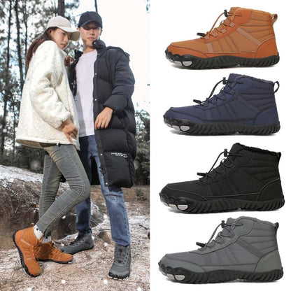 Bottes d'hiver imperméables, antidérapantes et isolantes pour les chevilles
