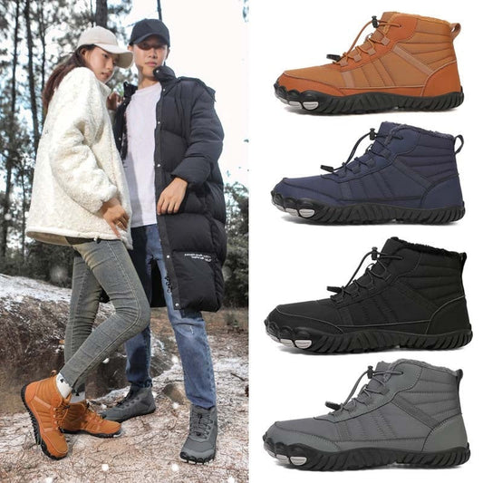 Bottes d'hiver imperméables, antidérapantes et isolantes pour les chevilles