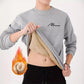 🔥 Restez au chaud et à l'aise cet hiver ! Sweat-shirt à doublure thermique pour hommes