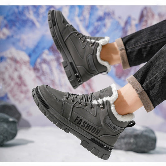 Bottes d'hiver antidérapantes pour hommes