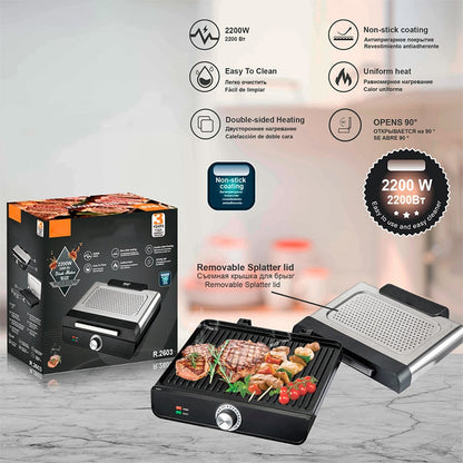 🔈🔈 Remise du dernier jour - 60 % DE RÉDUCTION 🍖🔥 Barbecue d'intérieur sans fumée