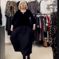 Robe patchwork décontractée pour femme