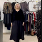 Robe patchwork décontractée pour femme