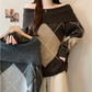 Pull à manches courtes et col rond pour femme