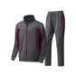 Ensemble 2 pièces veste et pantalon de course à fermeture éclair intégrale pour homme