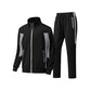 Ensemble 2 pièces veste et pantalon de course à fermeture éclair intégrale pour homme