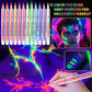 🎭🎨12 couleurs de stylos à peinture néon phosphorescente pour le visage