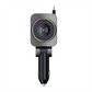 Chargeur rétractable 4 en 1 PD30W pour voiture avec éclairage d'ambiance
