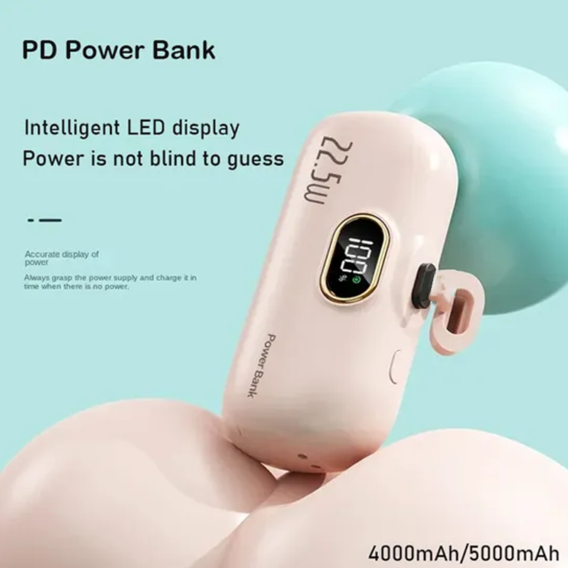 🔋 Offre à durée limitée sur les nouveaux produits ✨ Mini batterie externe portable pour téléphone 5000 mAh