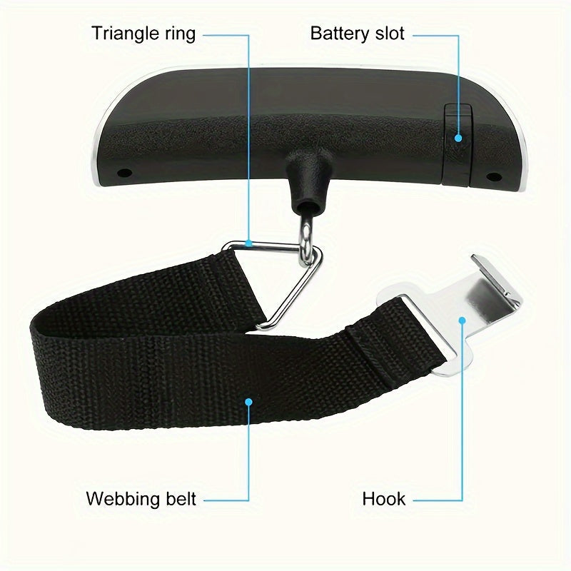 📢📢50 % de réduction !! ⏰Pèse-bagage Numérique Portable avec Sangle Robuste