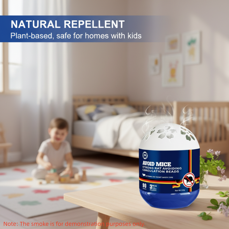 🔥 Répulsif pour souris d'intérieur à base de plantes Gel lent