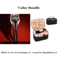 🧦 50% DE RÉDUCTION ! ✨ Lot Avantageux : Bas en Dentelle 8D + Trousse à Cosméticos – Look Brillant, Confort Doux & Idéal pour Cadeau 💝
