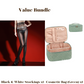 🧦 50% DE RÉDUCTION ! ✨ Lot Avantageux : Bas en Dentelle 8D + Trousse à Cosméticos – Look Brillant, Confort Doux & Idéal pour Cadeau 💝