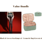 🧦 50% DE RÉDUCTION ! ✨ Lot Avantageux : Bas en Dentelle 8D + Trousse à Cosméticos – Look Brillant, Confort Doux & Idéal pour Cadeau 💝