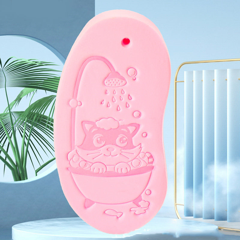 Éponge de bain exfoliante douce