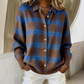 📢📢50 % de réduction !⏰Veste-pull à carreaux boutonnée pour femme👔🔥Achetez 2 livraison gratuite