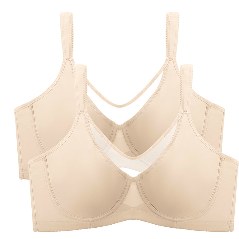❄️60 % de réduction ! Soutien-gorge grande taille – Armatures souples, bonnets ultra-fins & tulle élégant pour un confort toute la journée 💖🩲