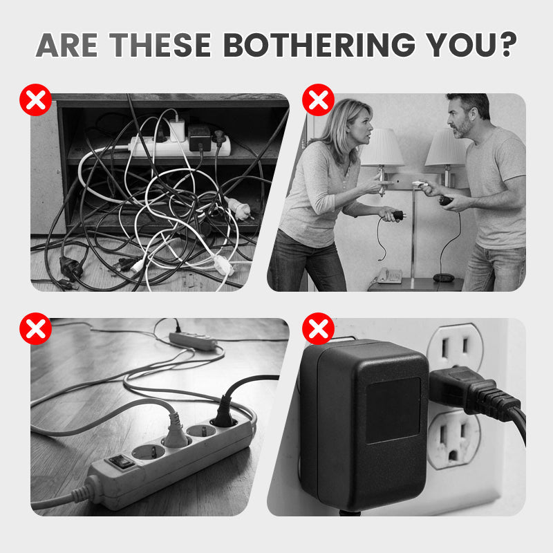 📢📢50 %  DE RÉDUCTION !! ⏰Multiprise intelligente avec ports USB