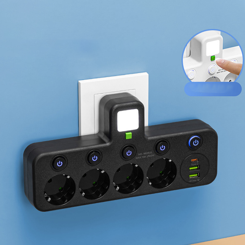 📢📢50 %  DE RÉDUCTION !! ⏰Multiprise intelligente avec ports USB