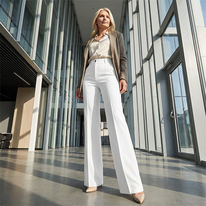 ⏳Spécial à durée limitée⏰Pantalon habillé taille haute pour femme👖