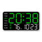 🕰️ 60% DE RÉDUCTION ! 🌲🔥 Horloge Murale Numérique LED – Multifonction, Design Moderne & Affichage Clair pour Décoration Scandinave ✨
