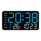 🕰️ 60% DE RÉDUCTION ! 🌲🔥 Horloge Murale Numérique LED – Multifonction, Design Moderne & Affichage Clair pour Décoration Scandinave ✨
