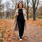 Ensemble deux pièces color block pour femme