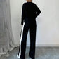 Ensemble deux pièces color block pour femme