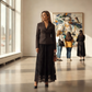 Ensemble 2 pièces élégant pour femme composé d'un blazer et d'une jupe délicate