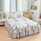 📢📢50 % de réduction !! ⏰Ensemble de jupe de lit à volants 3 pièces🛏️