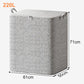📦 50% DE RÉDUCTION ! 🛏️ Boîte de Rangement Extra-Large – Jusqu‘à 220L, Avec Couvercle & Idéale pour Couvertures/Vêtements ✨
