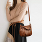 👜 50% DE RÉDUCTION ! 💼 Sac à main cube en cuir – Design plissé, Léger & Polyvalent ✨