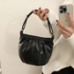 👜 50% DE RÉDUCTION ! 💼 Sac à main cube en cuir – Design plissé, Léger & Polyvalent ✨