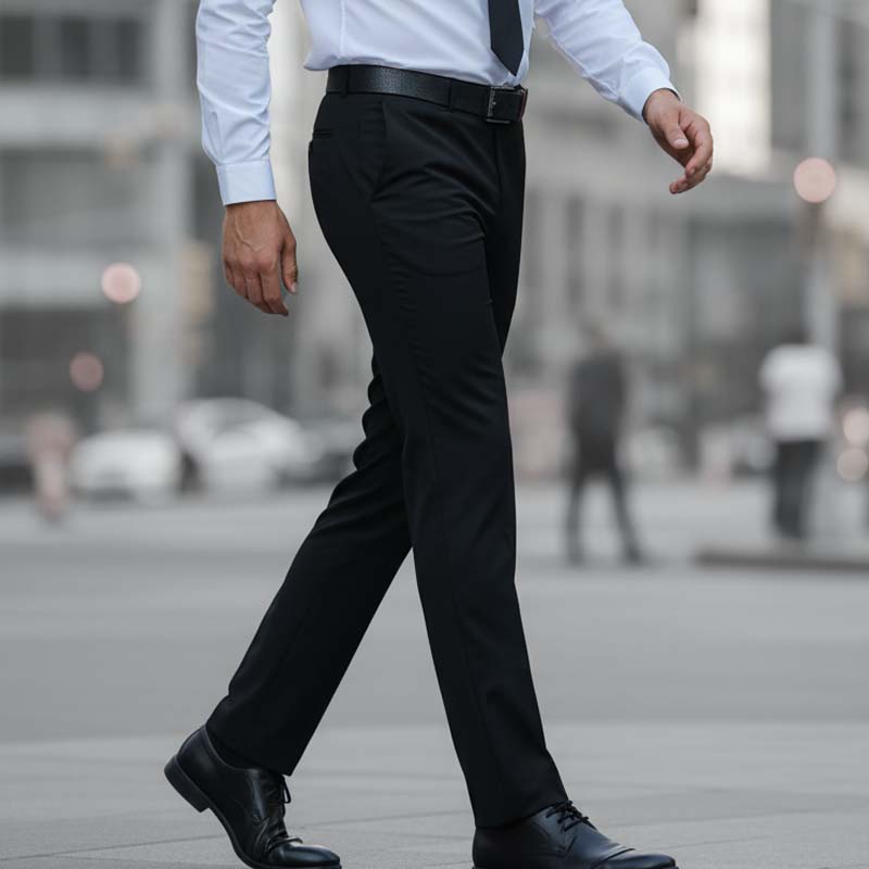 👖 60% de Réduction! 🤵 Pantalon de Costume Classique pour Homme – Léger, Extensible & Confort Toute la Journée ✨