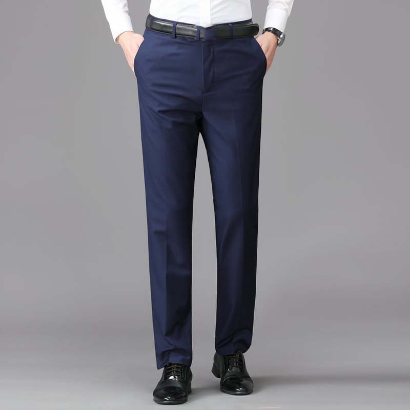 👖 60% de Réduction! 🤵 Pantalon de Costume Classique pour Homme – Léger, Extensible & Confort Toute la Journée ✨
